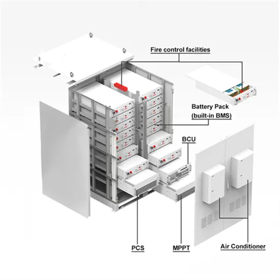 Contenedor de almacenamiento de energía solar de 12 V CC