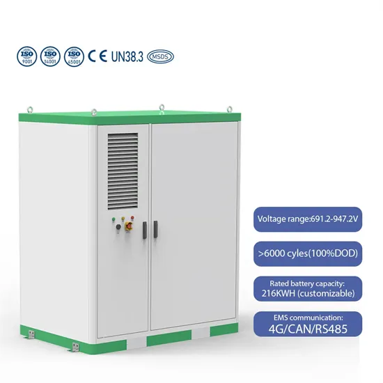 Contenedor inteligente de almacenamiento de energía fotovoltaica de 2 MW para Europa del Este